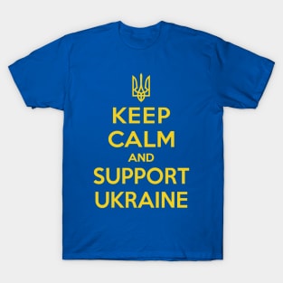 Keep calm and support Ukraine T-Shirt